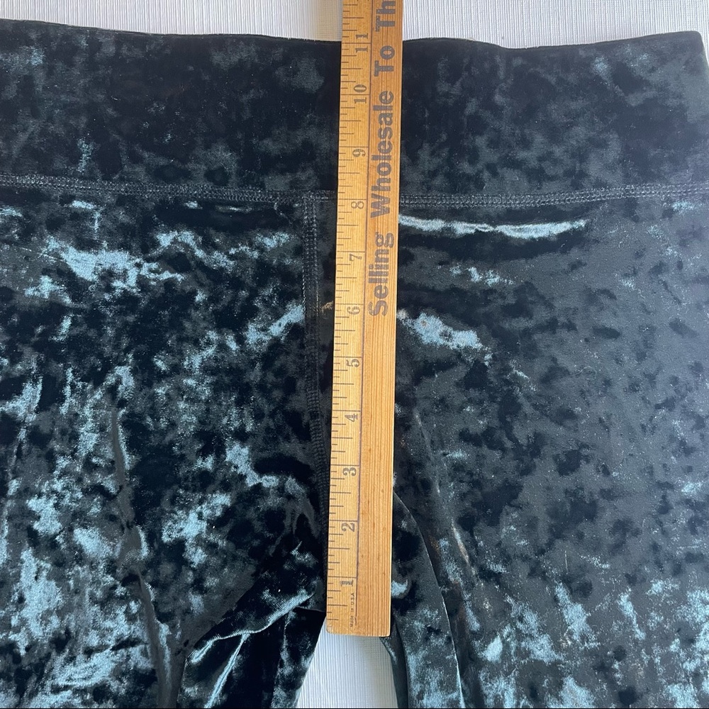 PINK Victoria's Secret Black Velvet Legging - Picture 7 of 8